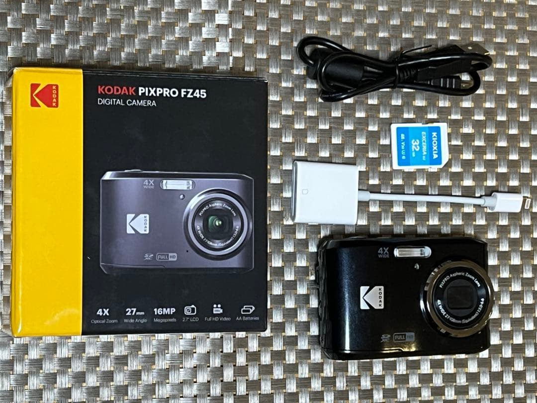 KODAK PIXPRO FZ45 ブラック デジカメ