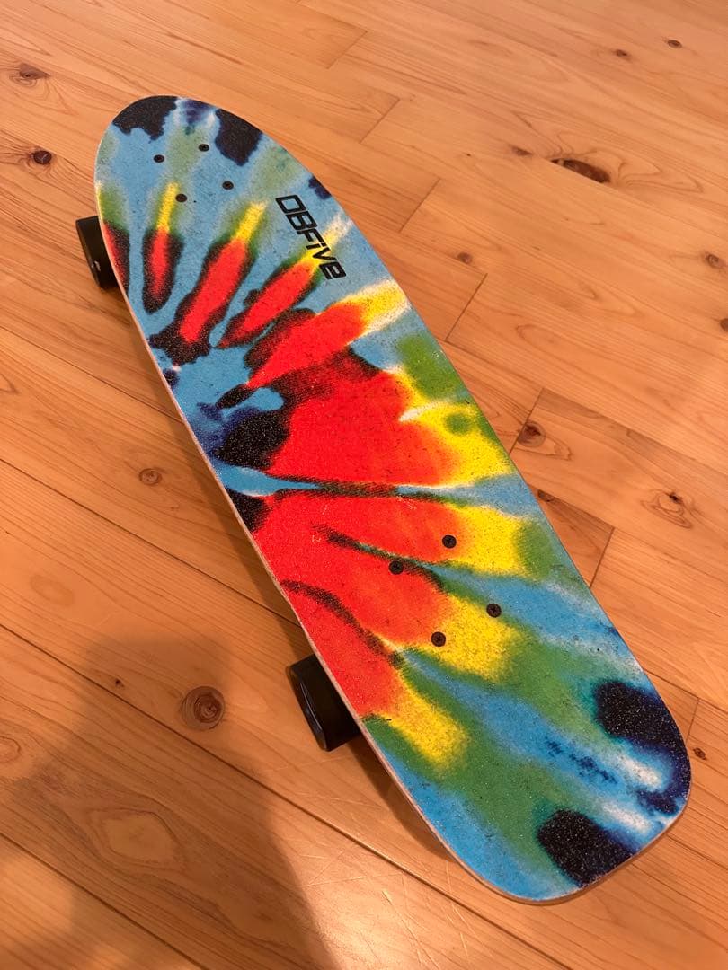 OBfive タイダイ スケートボード サーフスケート　コンプリート