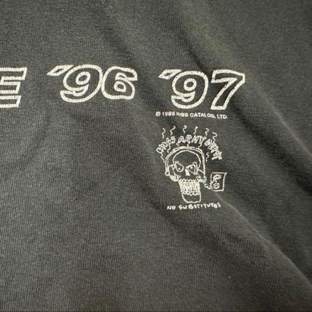 90s KISS TシャツXL ALIVE WORLDWIDE 96-97