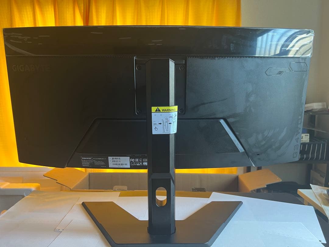 G34WQC 34インチ 湾曲ウルトラワイド　UWQHD ゲーミングモニター