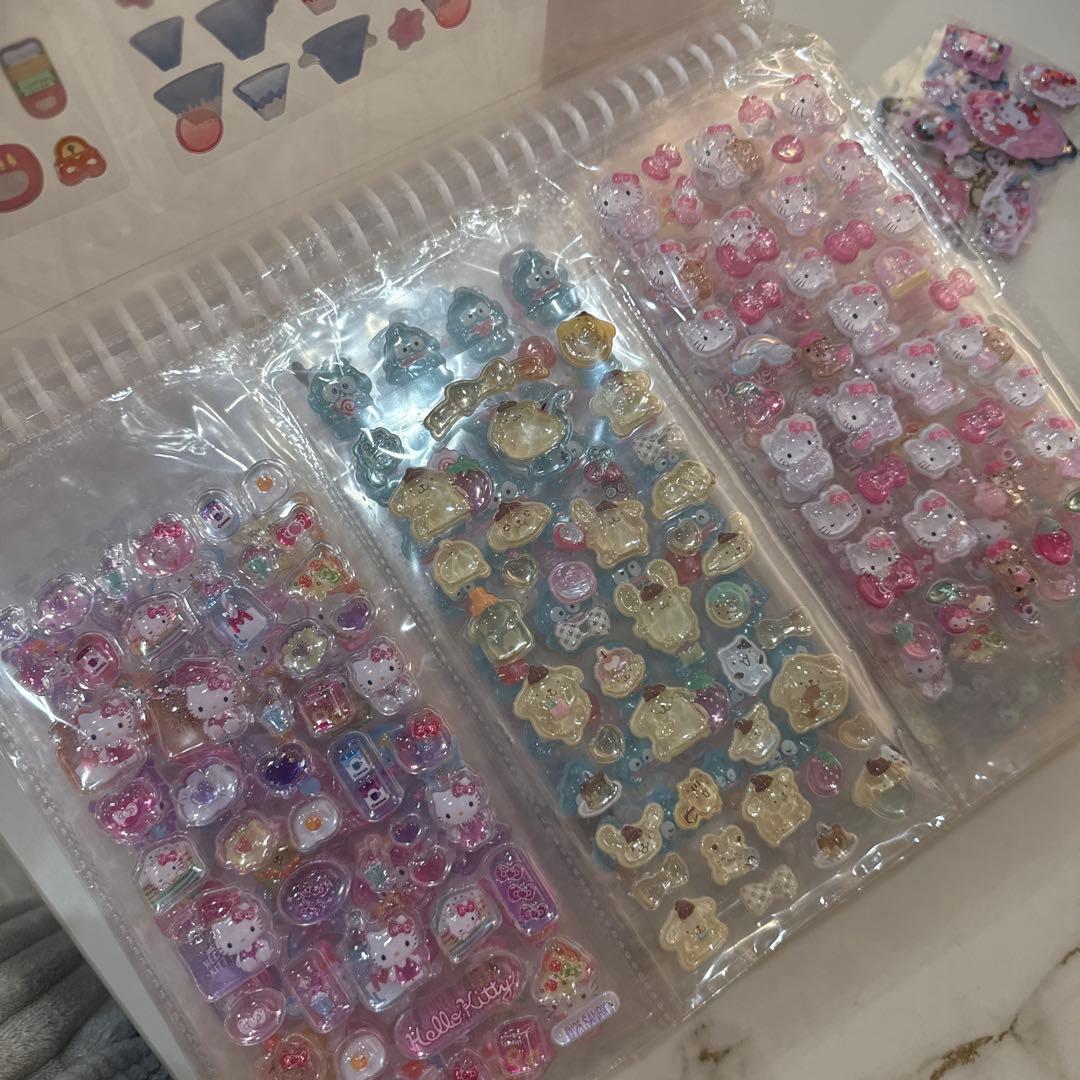 e*K様 シール帳 A4 シートシール収納 完成品