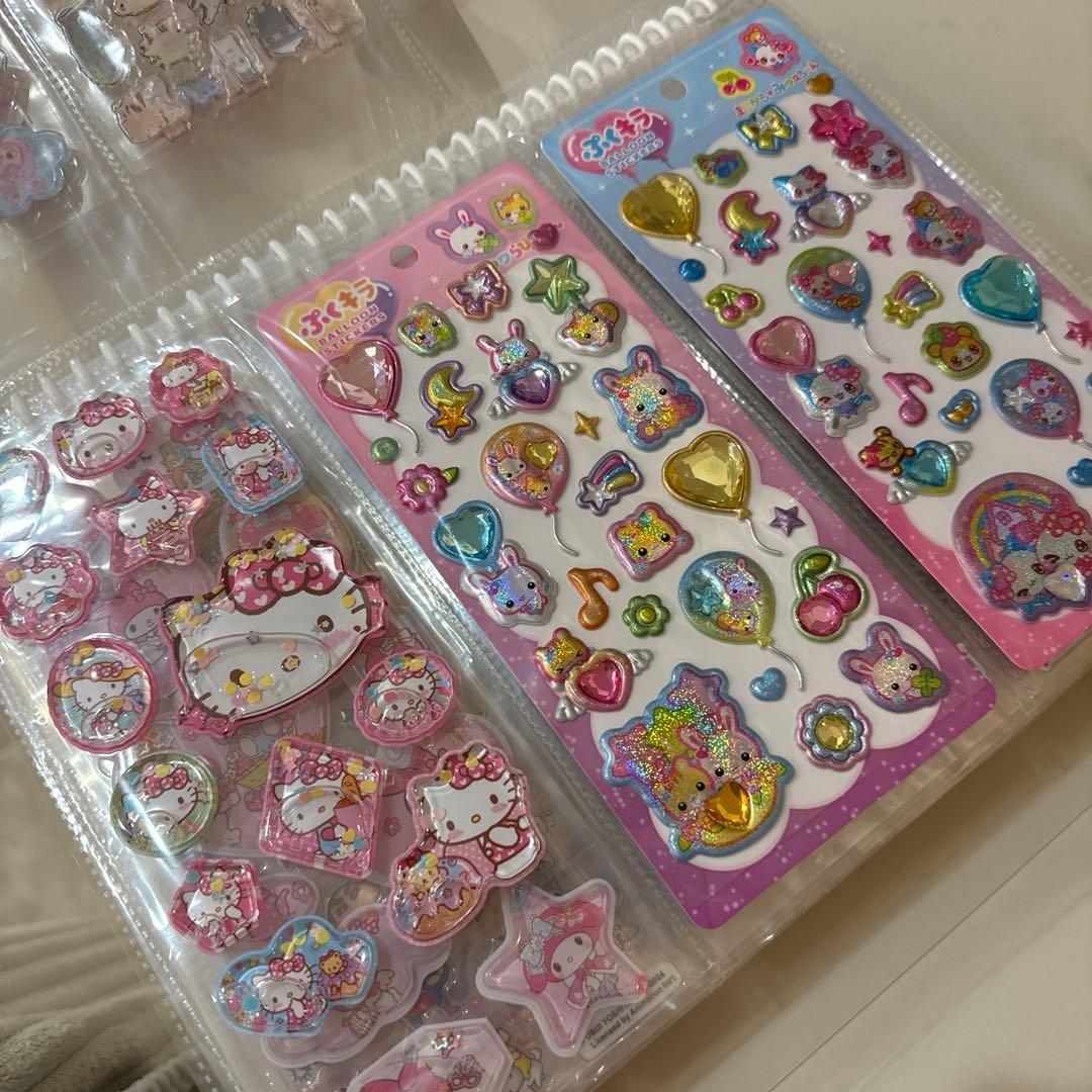 e*K様 シール帳 A4 シートシール収納 完成品