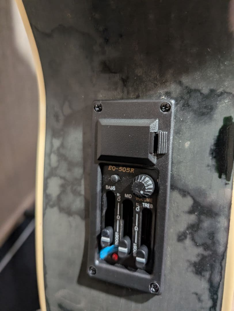 良音/YAMAHA　FG-412BL 改エレアコ　弦低め