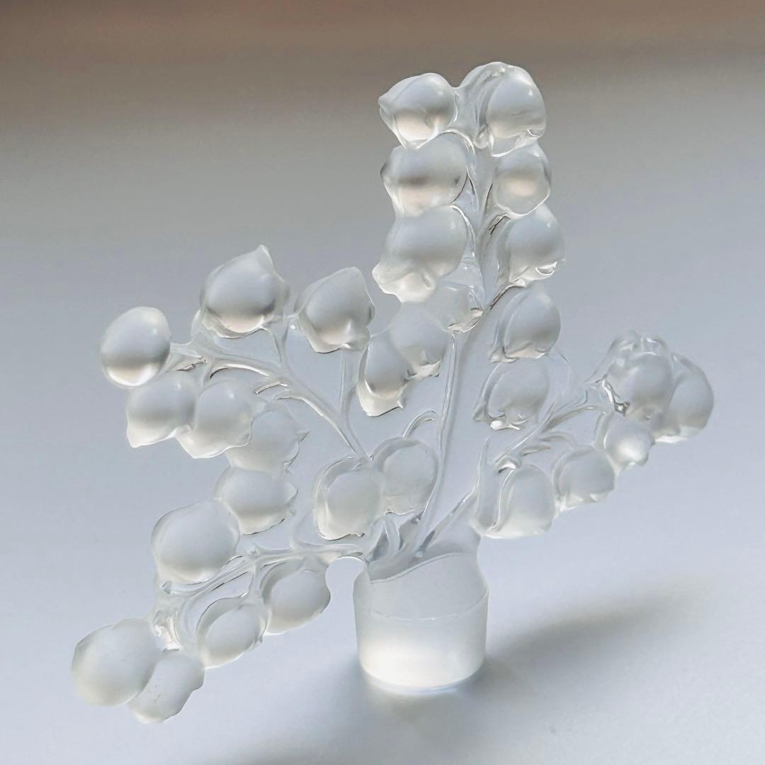 【未使用★美品】ルネ ラリック 香水瓶 クレールフォンテーヌ すずらん