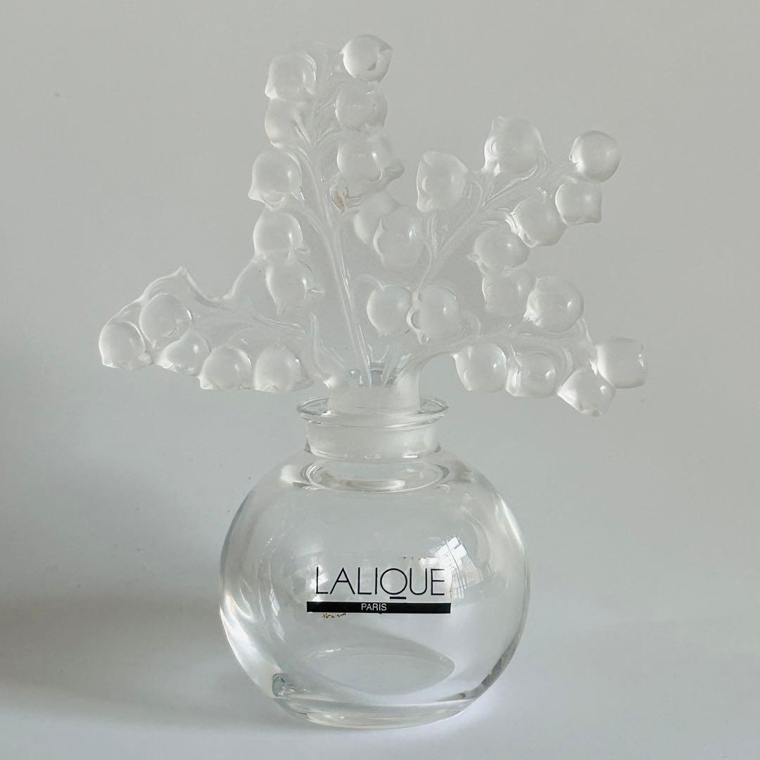 【未使用★美品】ルネ ラリック 香水瓶 クレールフォンテーヌ すずらん