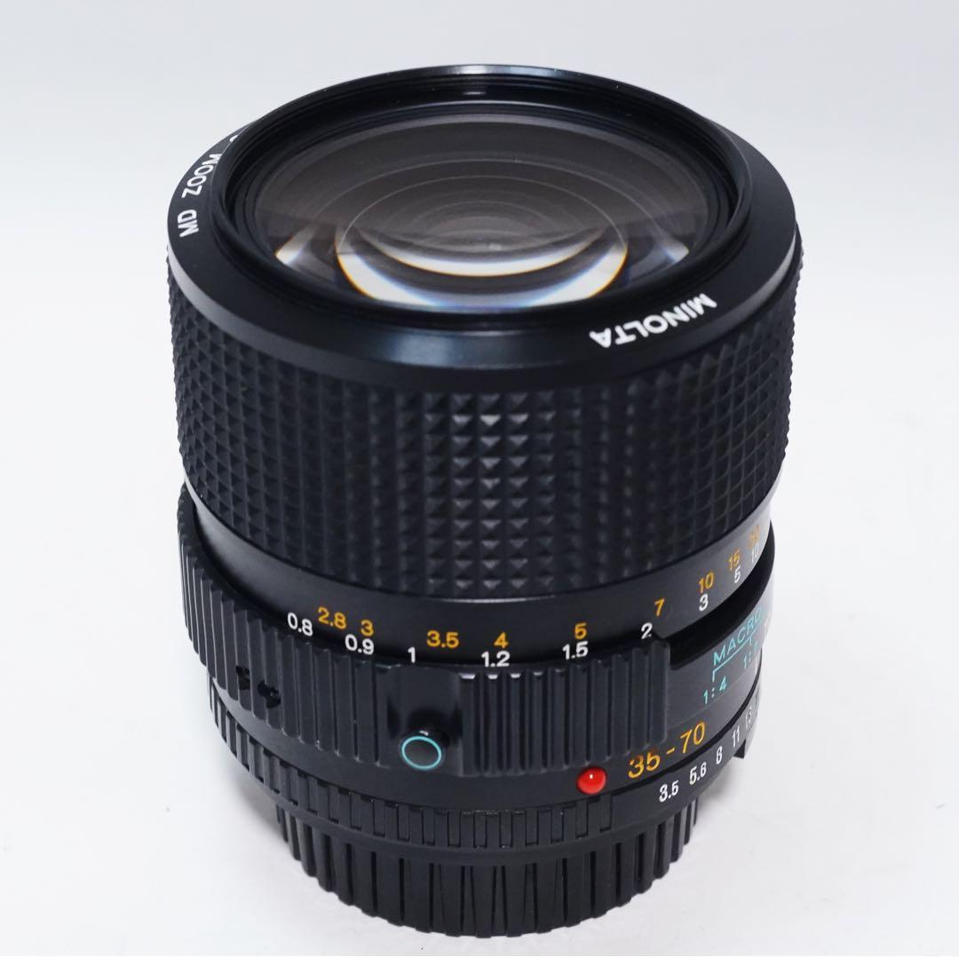 美品 Minolta new MD ZOOM 35-70mm F3.5 マクロ付