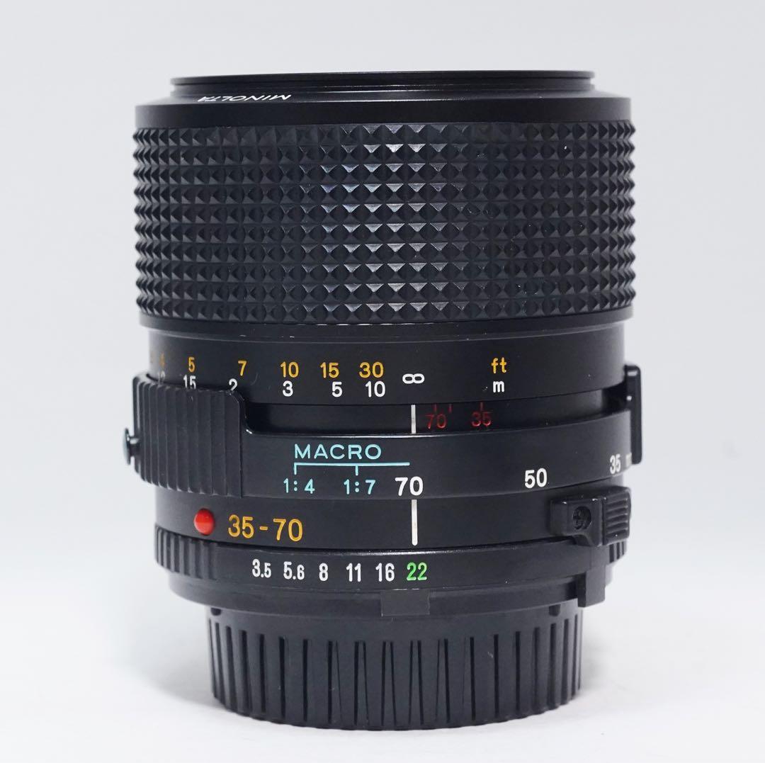 美品 Minolta new MD ZOOM 35-70mm F3.5 マクロ付