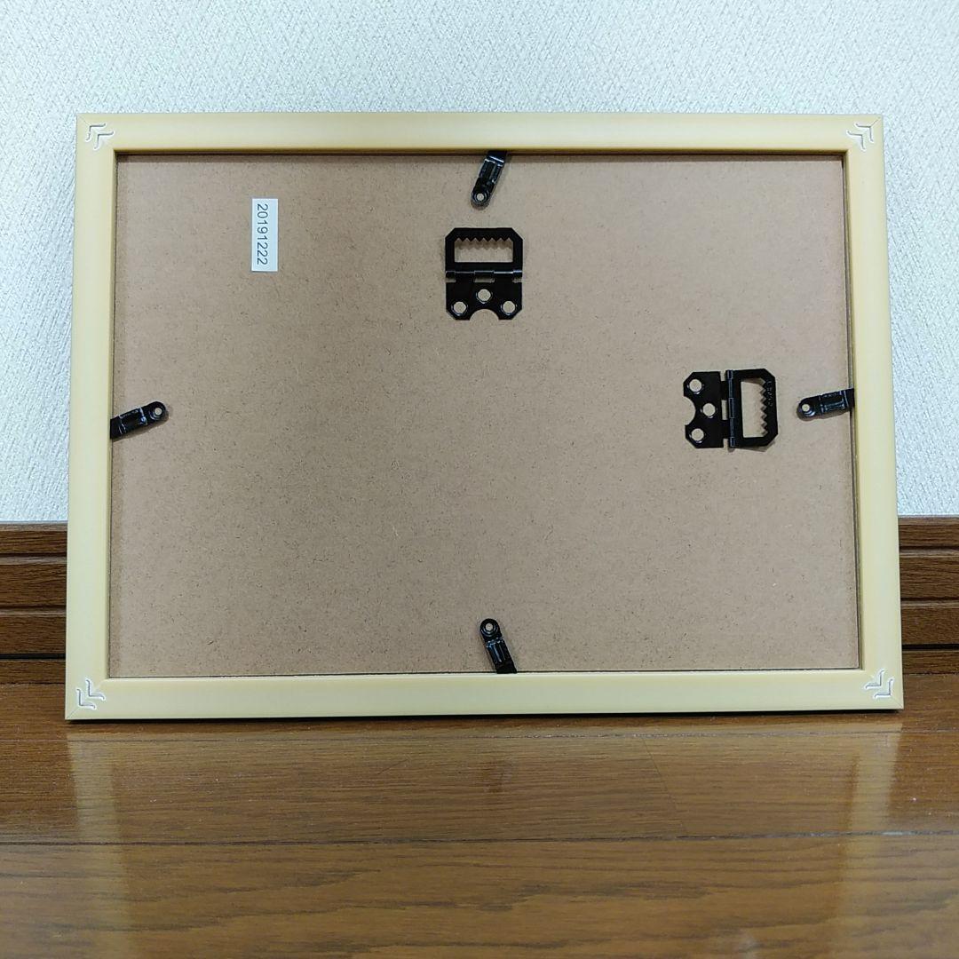 絵画色鉛筆風景画『富士と桜並木』原画