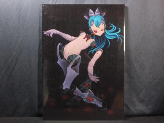 現代アート　小岩敬之　直筆サイ『ワ・タ・シ・コ・ワ・レ・ル・ヨ』油彩 0603O