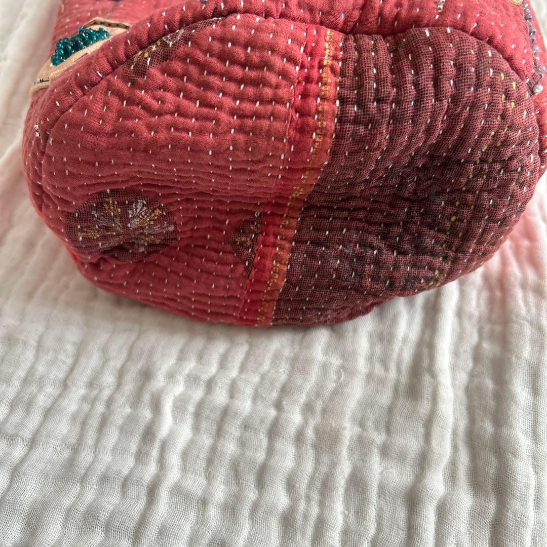 ✨️美品✨️oru 裂き編みバケツバック 一点物