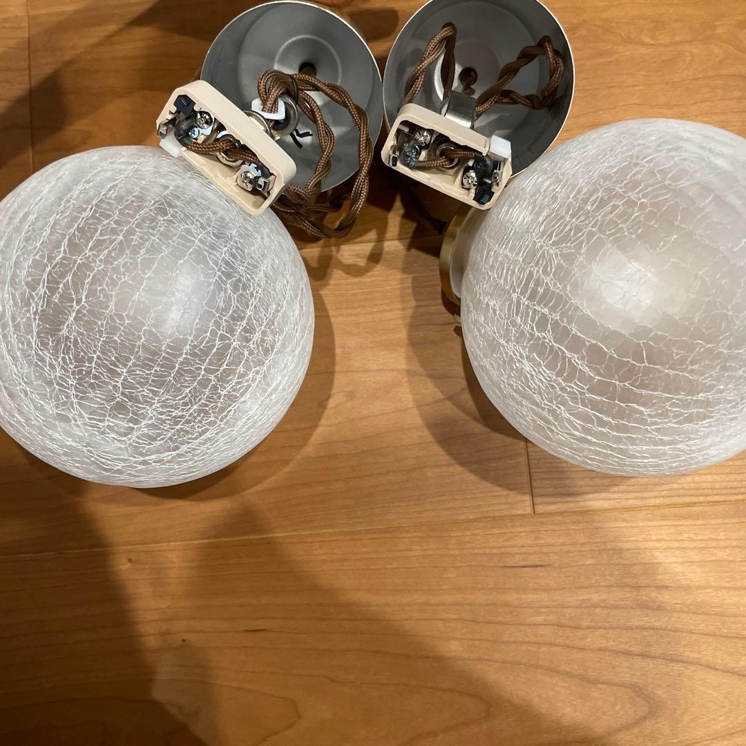 ペンダントライト 2個セット 電球付き