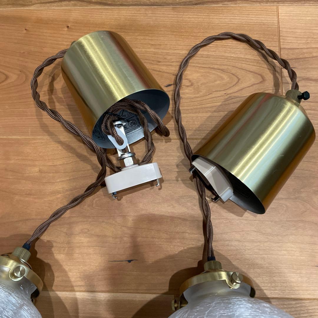 ペンダントライト 2個セット 電球付き