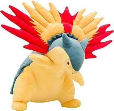 ポケモン　ぬいぐるみ　バクフーン　アクション　可動式　202307092042