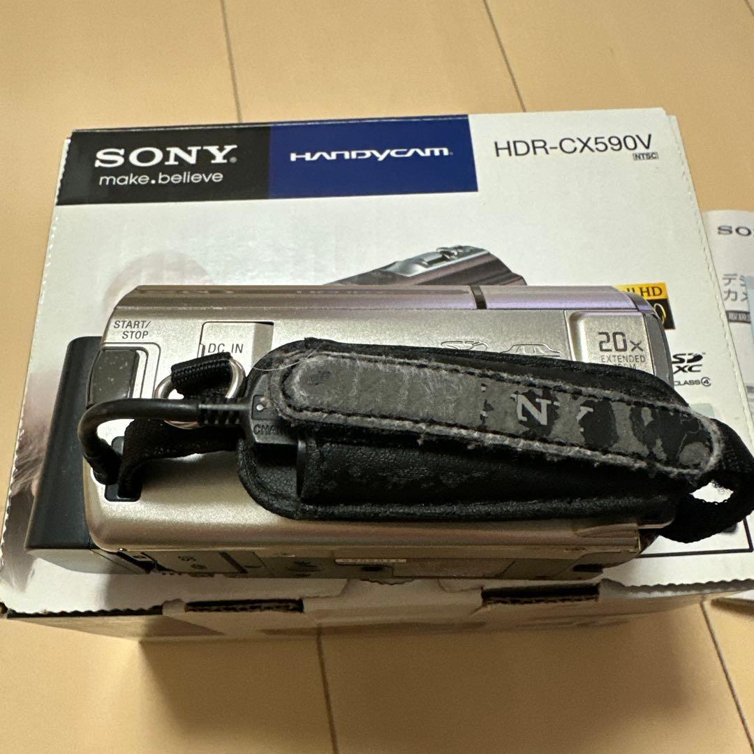 SONY HDR-CX590V ビデオカメラ 本体