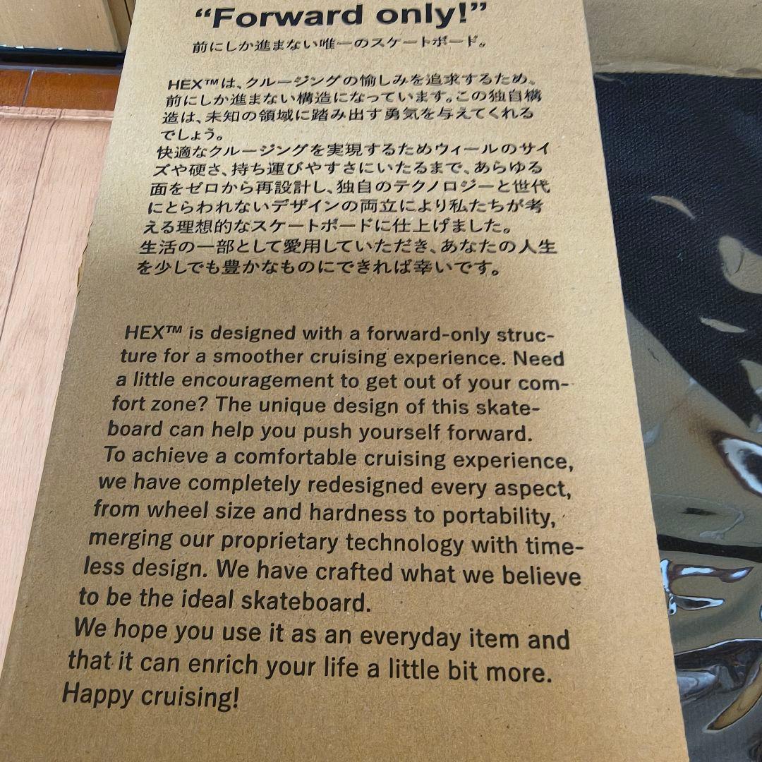 未使用 HEX mini cruiser ヘックス ミニ クルーザー スケボー