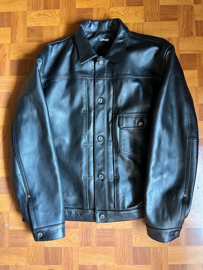 Schott ショット1st T-BACK トラッカージャケット サイズ　L
