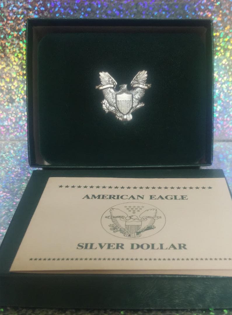 アメリカンイーグル 1ドル銀貨(1989年・保証書付)