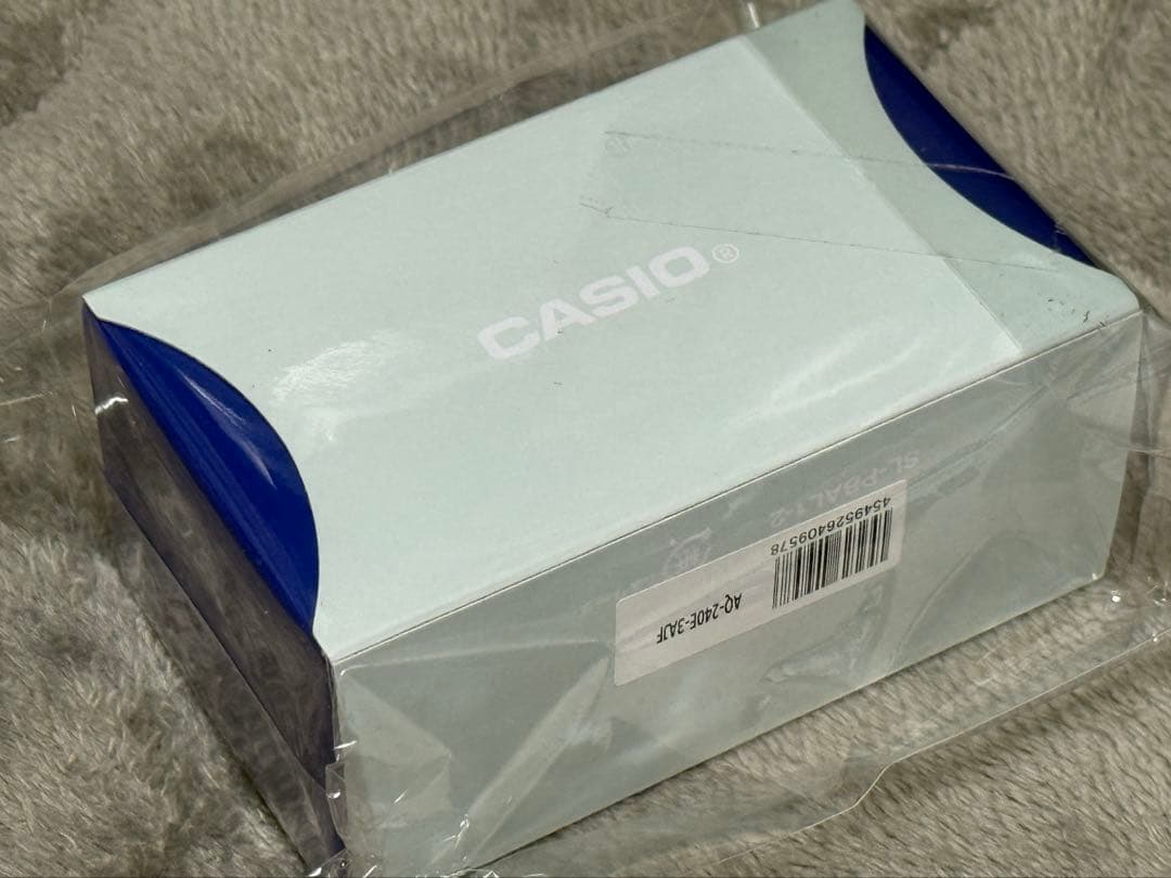 新品未開封】カシオ AQ-240E-3AJF 希少ブルーグリーン 国内正規品
