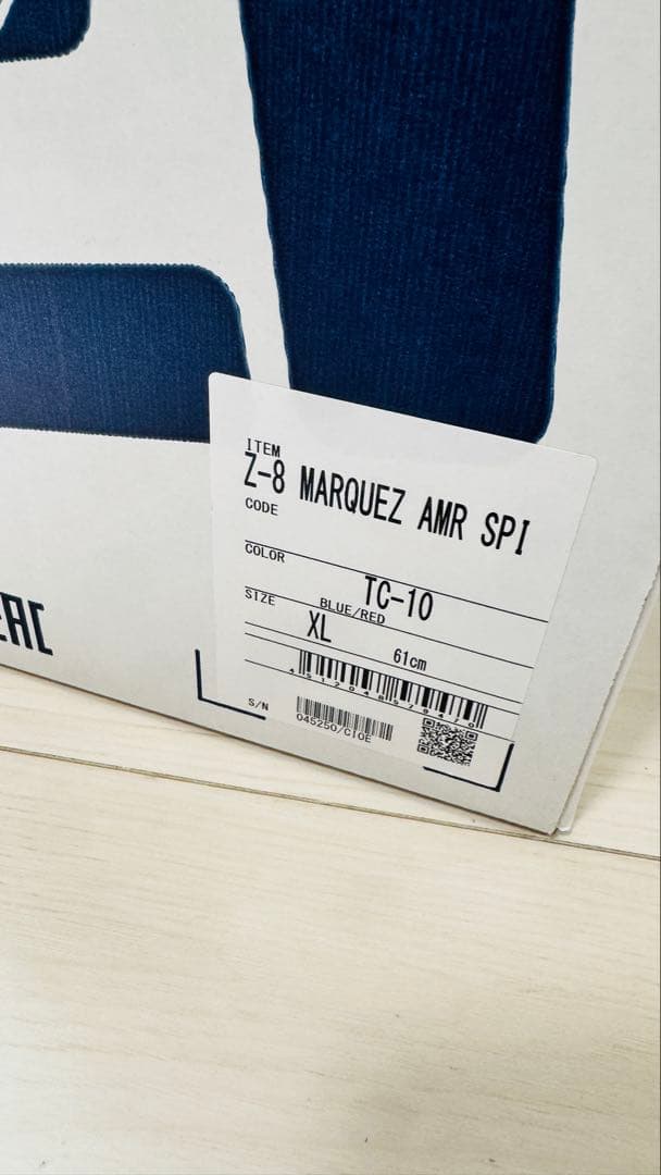 SHOEI Z-8マルケス・アメリカン・スピリット　TC-10