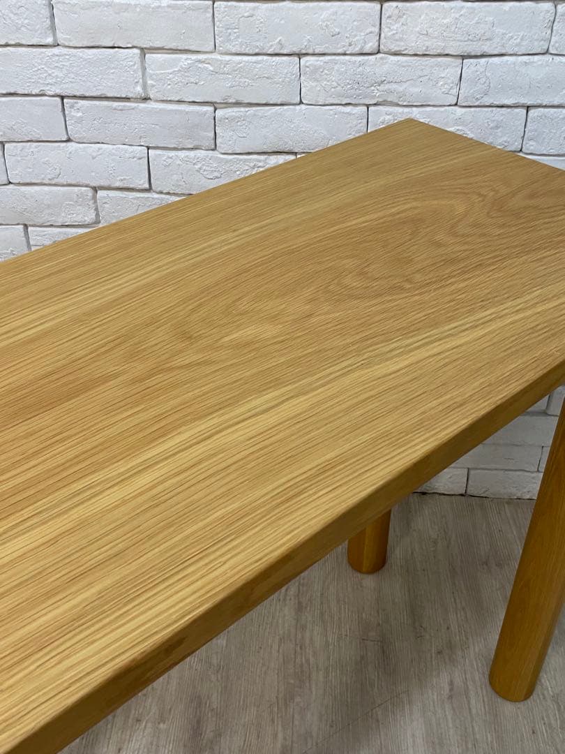 【東京都内23区配送無料】定価4万円　無印　テーブル　飾り棚　机　サイド　ナイト