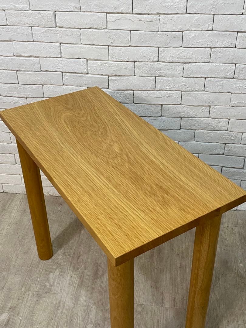 【東京都内23区配送無料】定価4万円　無印　テーブル　飾り棚　机　サイド　ナイト