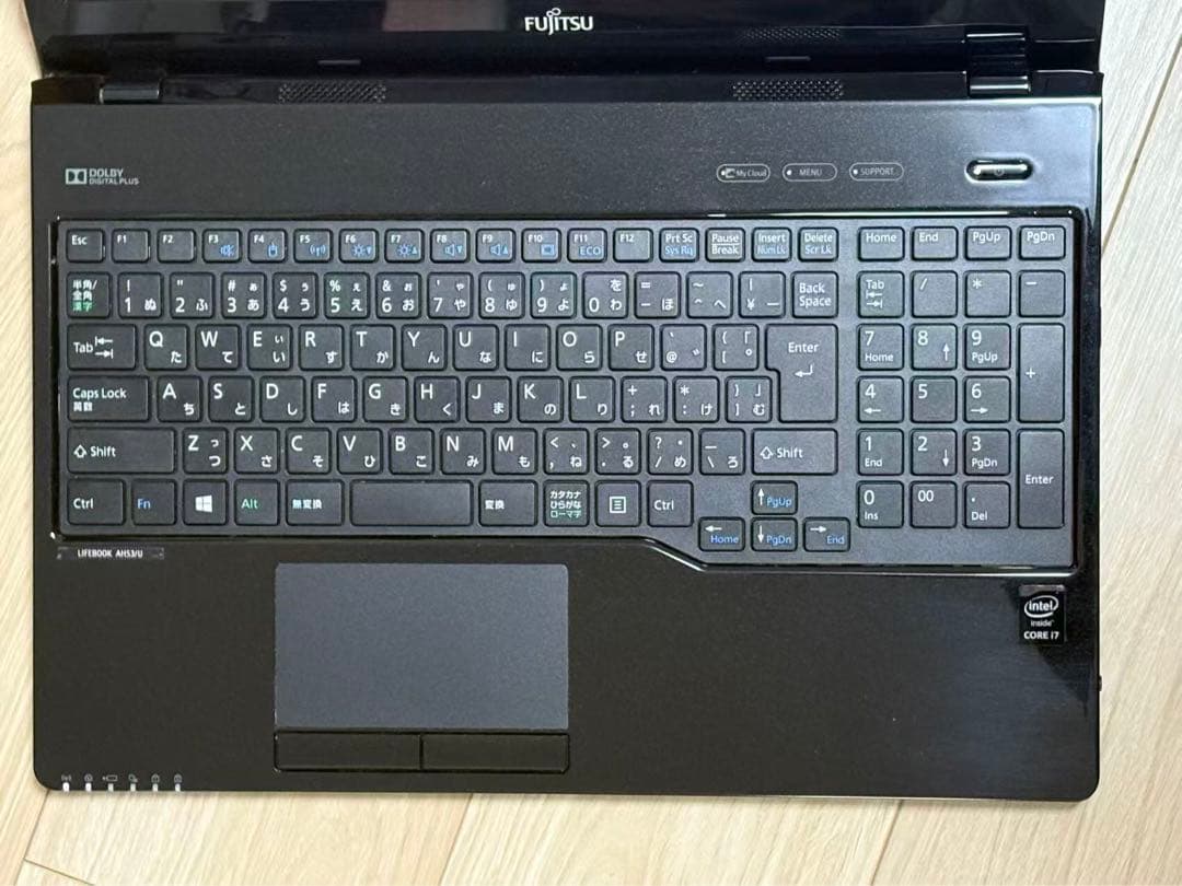 富士通AH53/U/i7/SSD256GB/16G/Blu-ray/Office