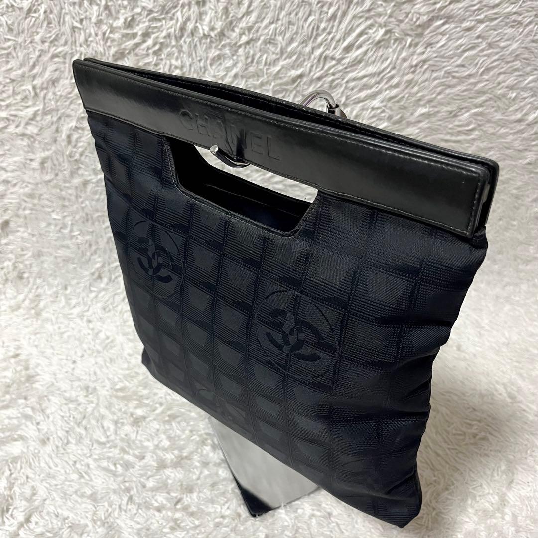 ✨希少✨CHANEL ニュートラベルライン ハンドバッグ ココマーク ブラック