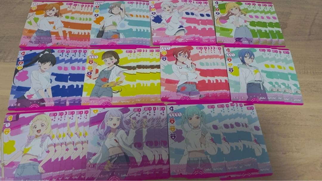 ラブカ　ラブライブカードゲーム　引退品　大量