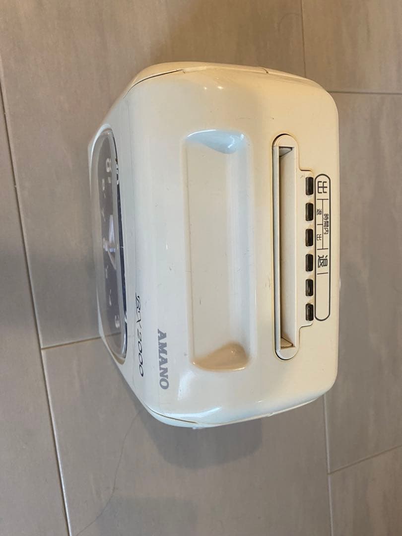 美中古 AMANO アマノ 電子タイムレコーダー BX2000