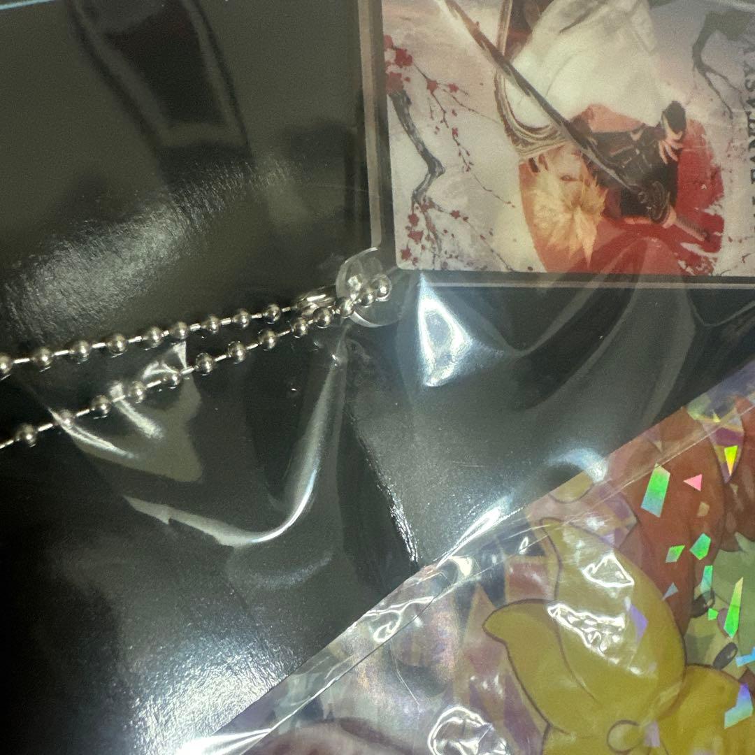 FF7EC エバクラくじ　クラウド　アクスタ　アクキー　ブロマイド　缶バッジ4点