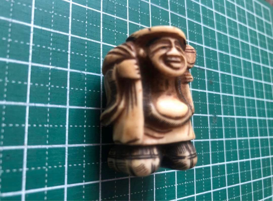 江戸 根付 大黒様 1点物 大黒天