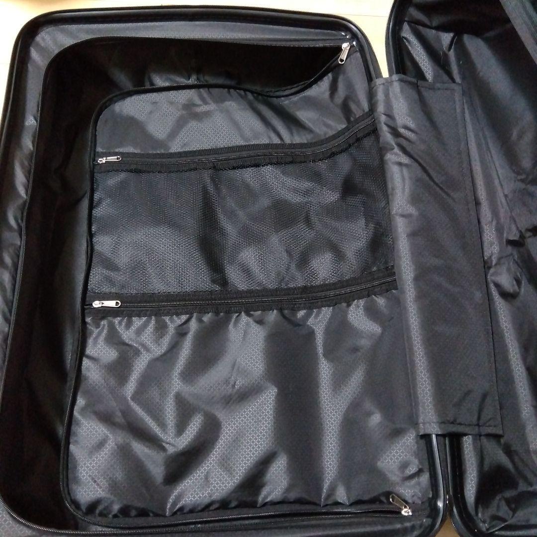 スーツケース XL 98L グレー キャリーケース TSAロック 軽量 耐衝撃