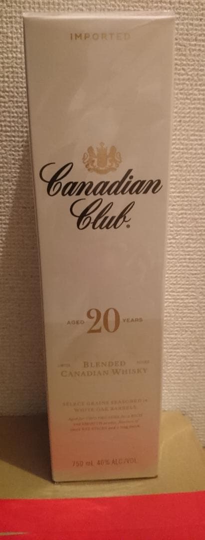 【R-T】カナディアンクラブ　20年　Canadian Club