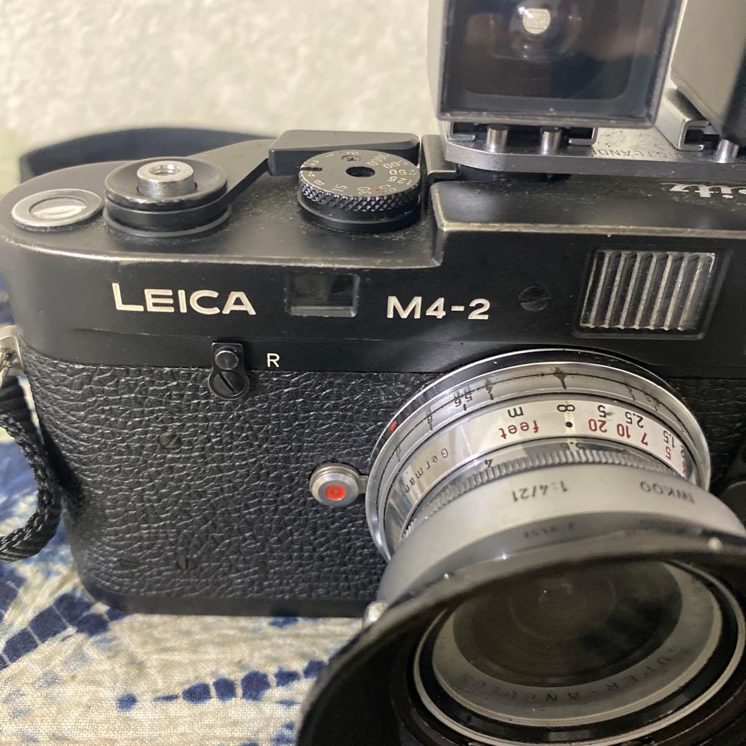 ライカ　Leica Ｍ４-2 スーパーアンギュロン　1:4 21広角レンズ