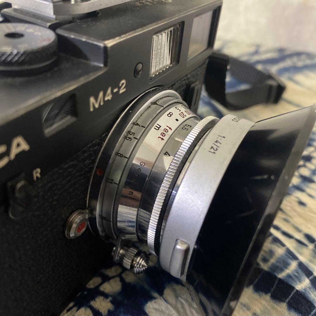 ライカ　Leica Ｍ４-2 スーパーアンギュロン　1:4 21広角レンズ