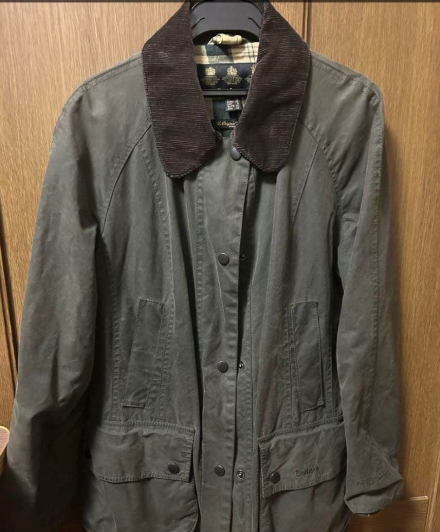 Barbourビデイル　オイルドジャケット ビンテージ