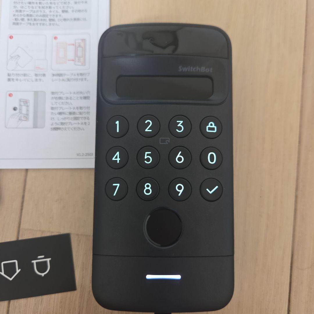 【中古】SwitchBot 顔認証パッド
