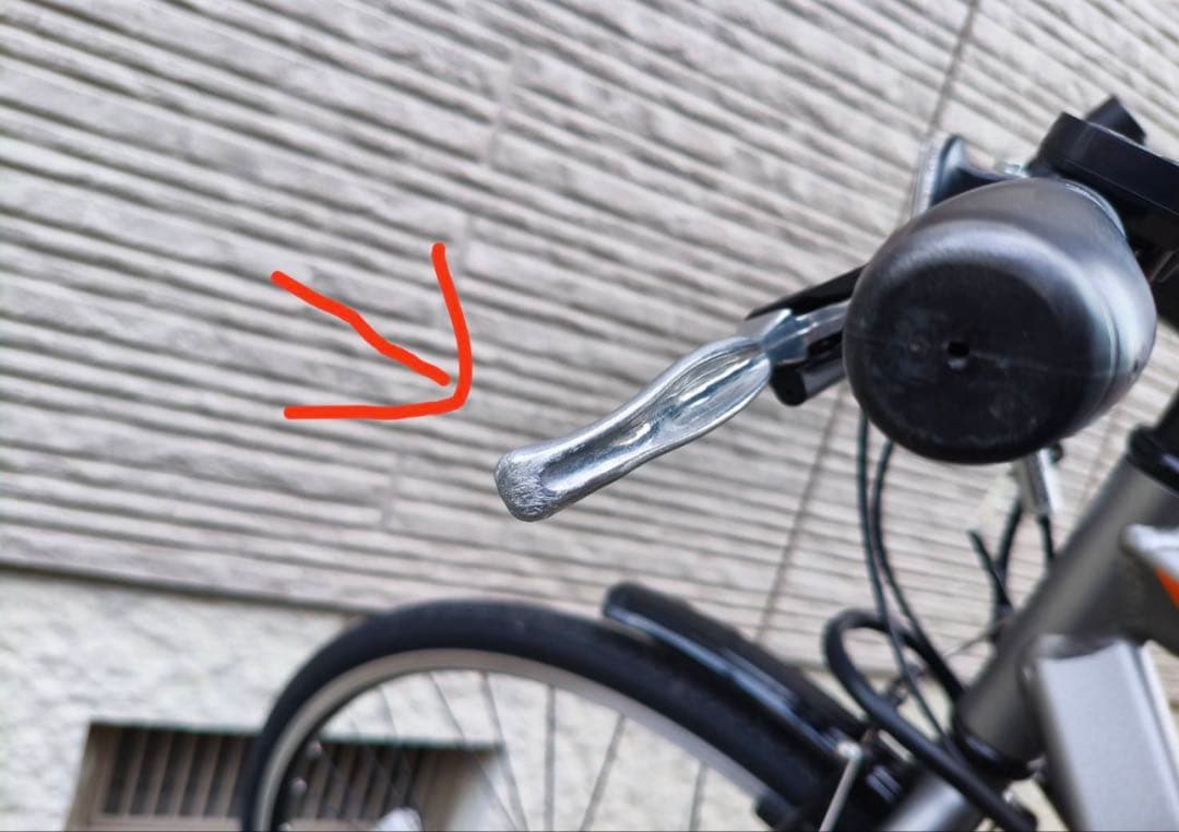 ブリヂストン　電動アシスト自転車 グレー 27インチ