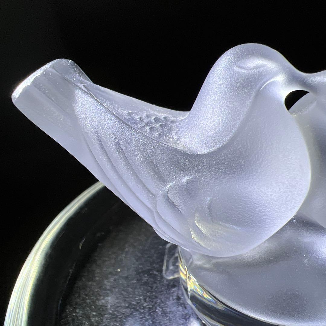 ラリック　リングトレー　横幅約9.5㎝　東Y7-1128☆1F