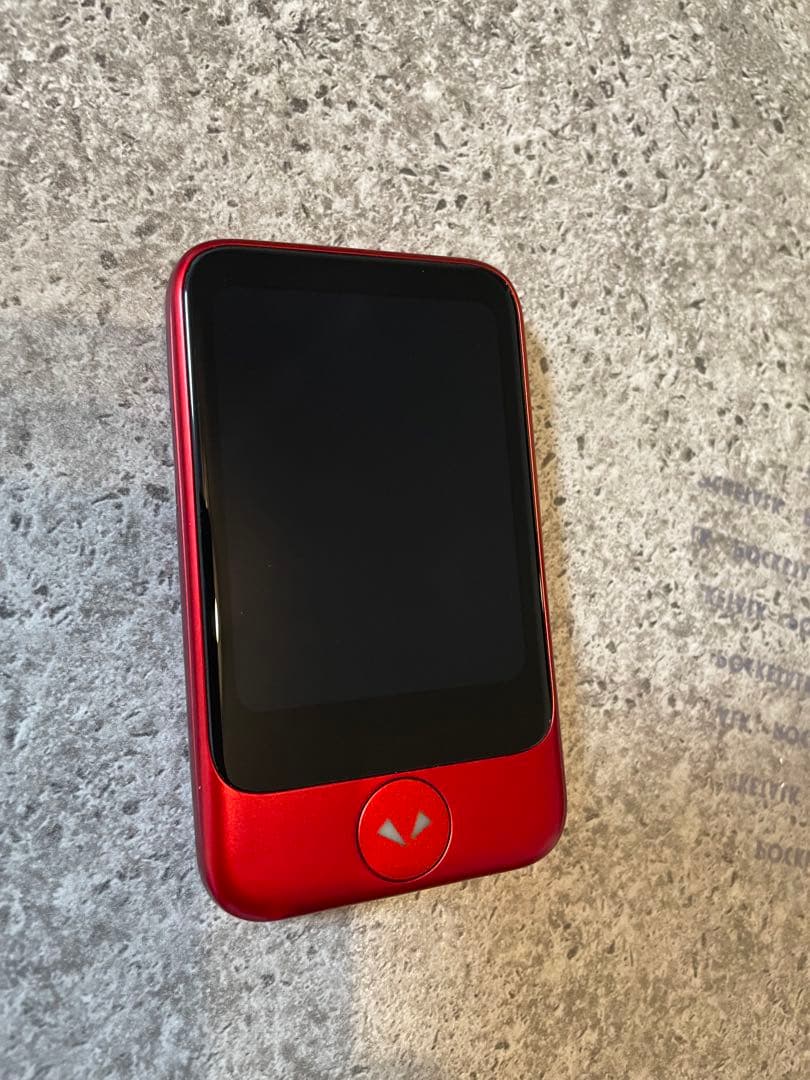 POCKETALK 翻訳機 レッド