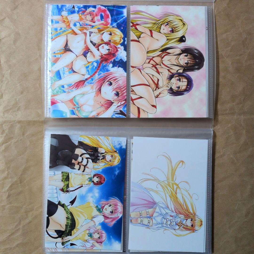 送料無料◆64枚セット ToLOVEるダークネス ケース入ポストカード/とらぶる