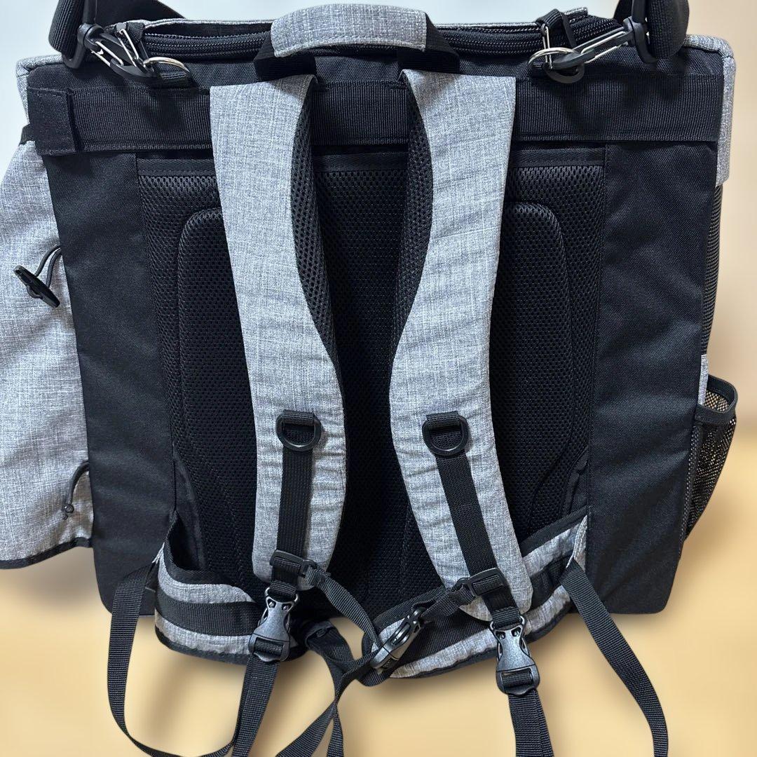 AIRBUGGY ワイド キャリーバッグ グレー