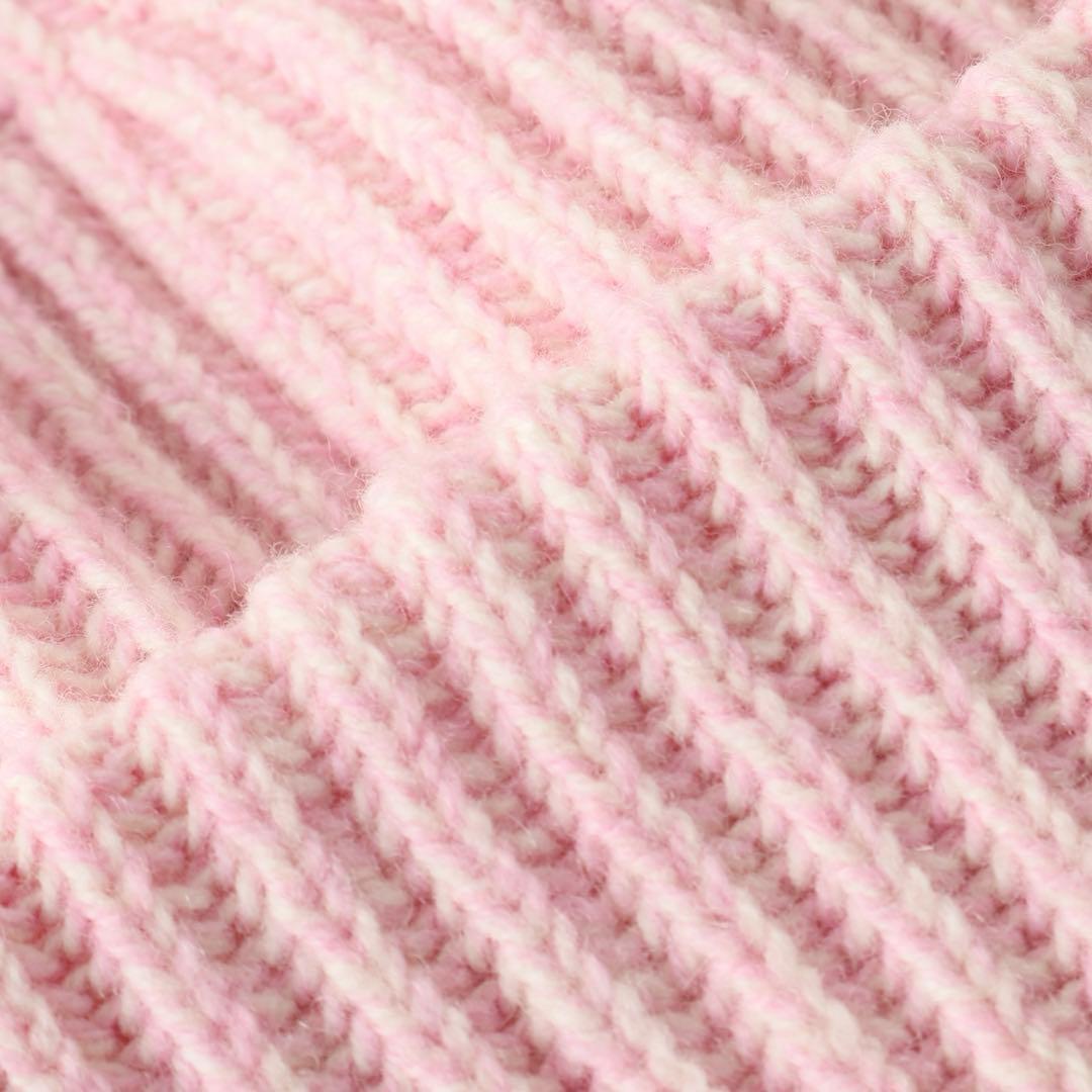 GANNI ガニー　ピンク　ニット帽