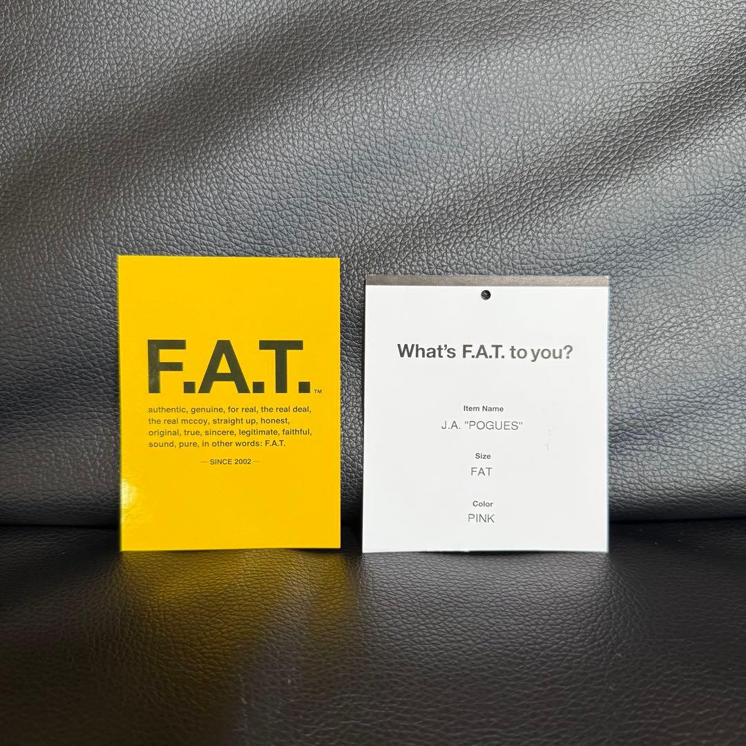 FAT エフエーティー　J.A.\"POGUES\"　Tシャツ　FAT（XL）