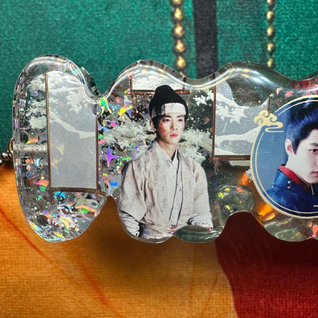 肖戦 厚いレジン置物です&バッグチャームに&ナイトライトにもなります❣️8点③