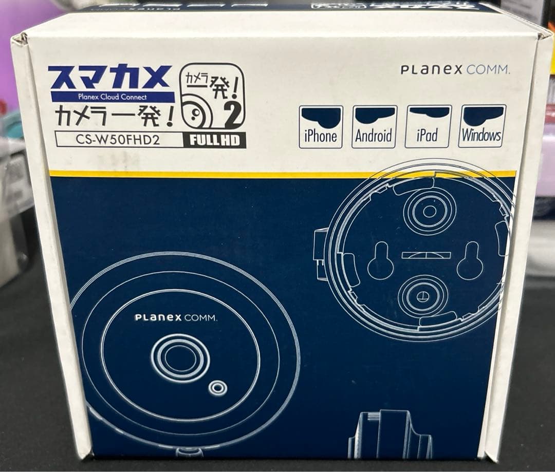 プラネックス Planex 防犯カメラ カメラ一発! (Wi-Fi専用)