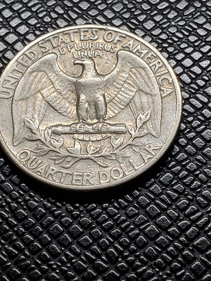 264.　美品　1966年　アメリカ　ワシントン　クォーター　25セント　