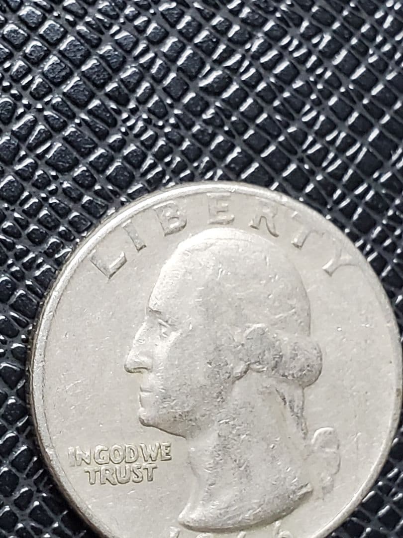 264.　美品　1966年　アメリカ　ワシントン　クォーター　25セント　