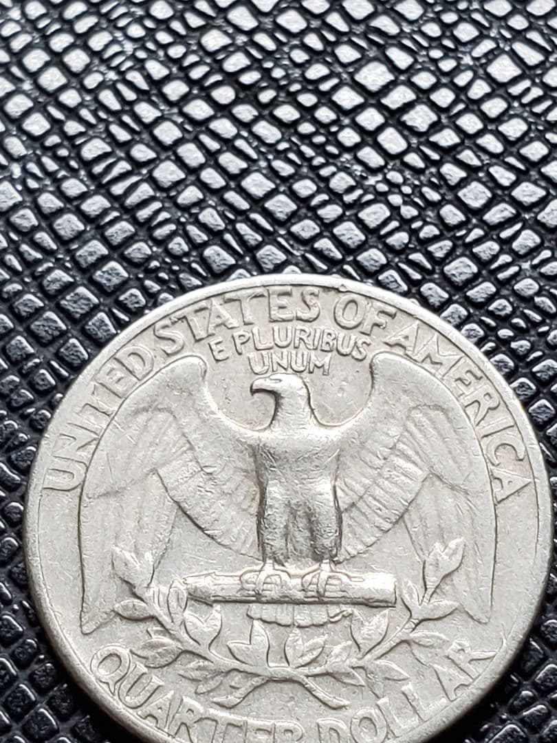 264.　美品　1966年　アメリカ　ワシントン　クォーター　25セント　