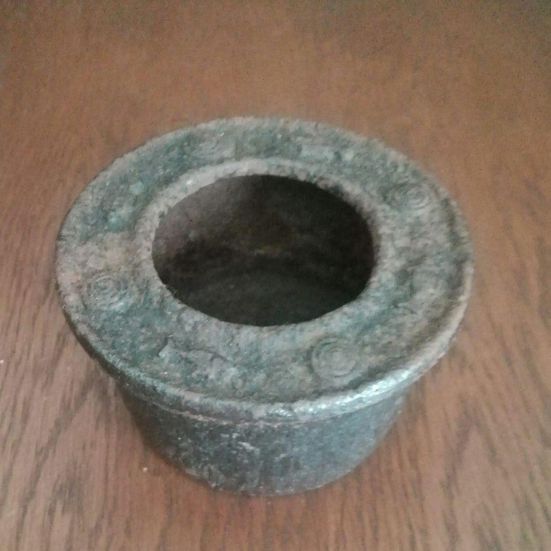 逸品　古鉄　平安省鋳堂　蓋物　香炉　花活け　灰皿　明治金工　和骨董　アンティーク